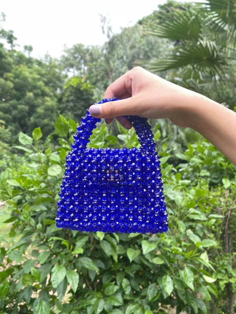 mini bag blue