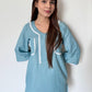 Aria Blue Linen Set