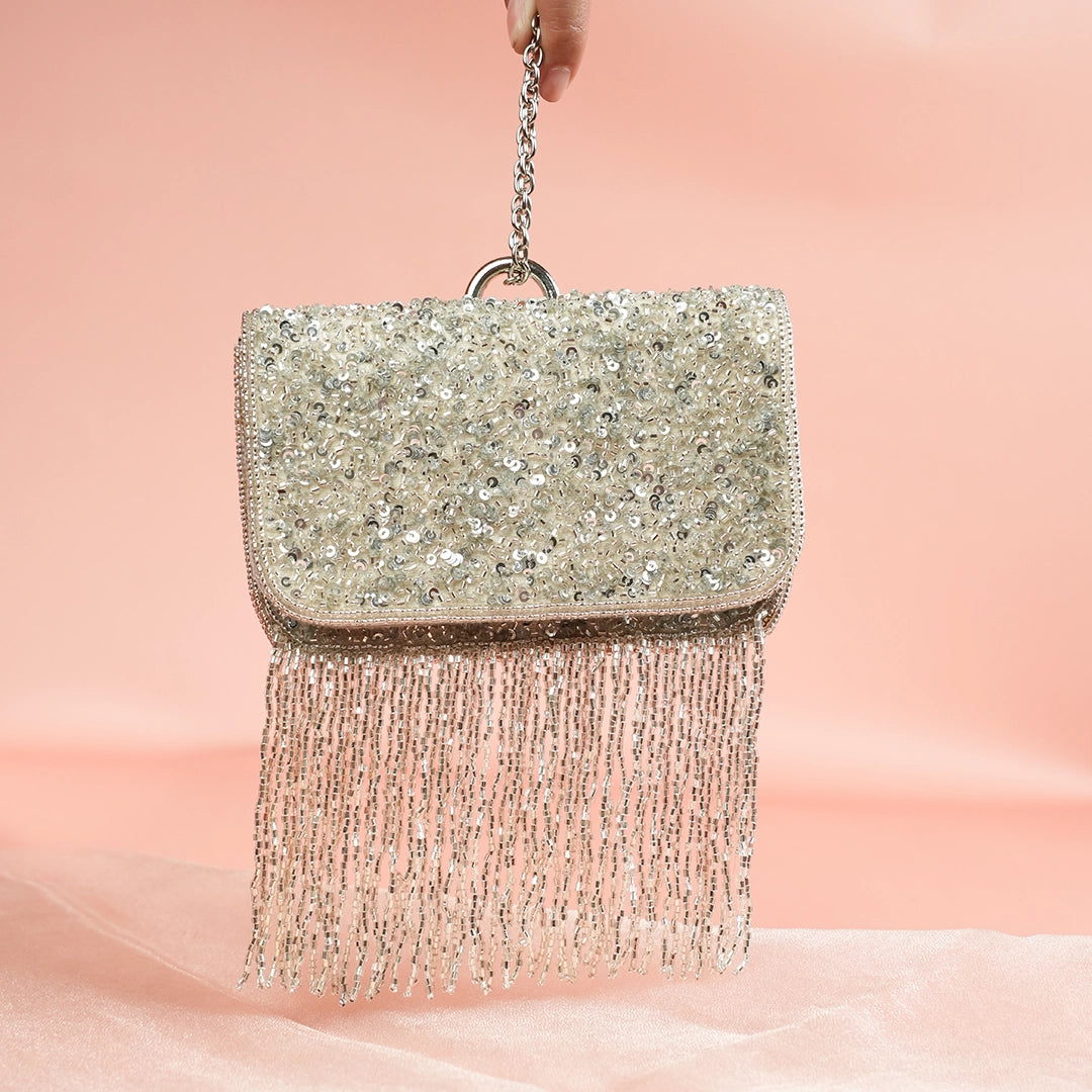 Silver Bling Bag