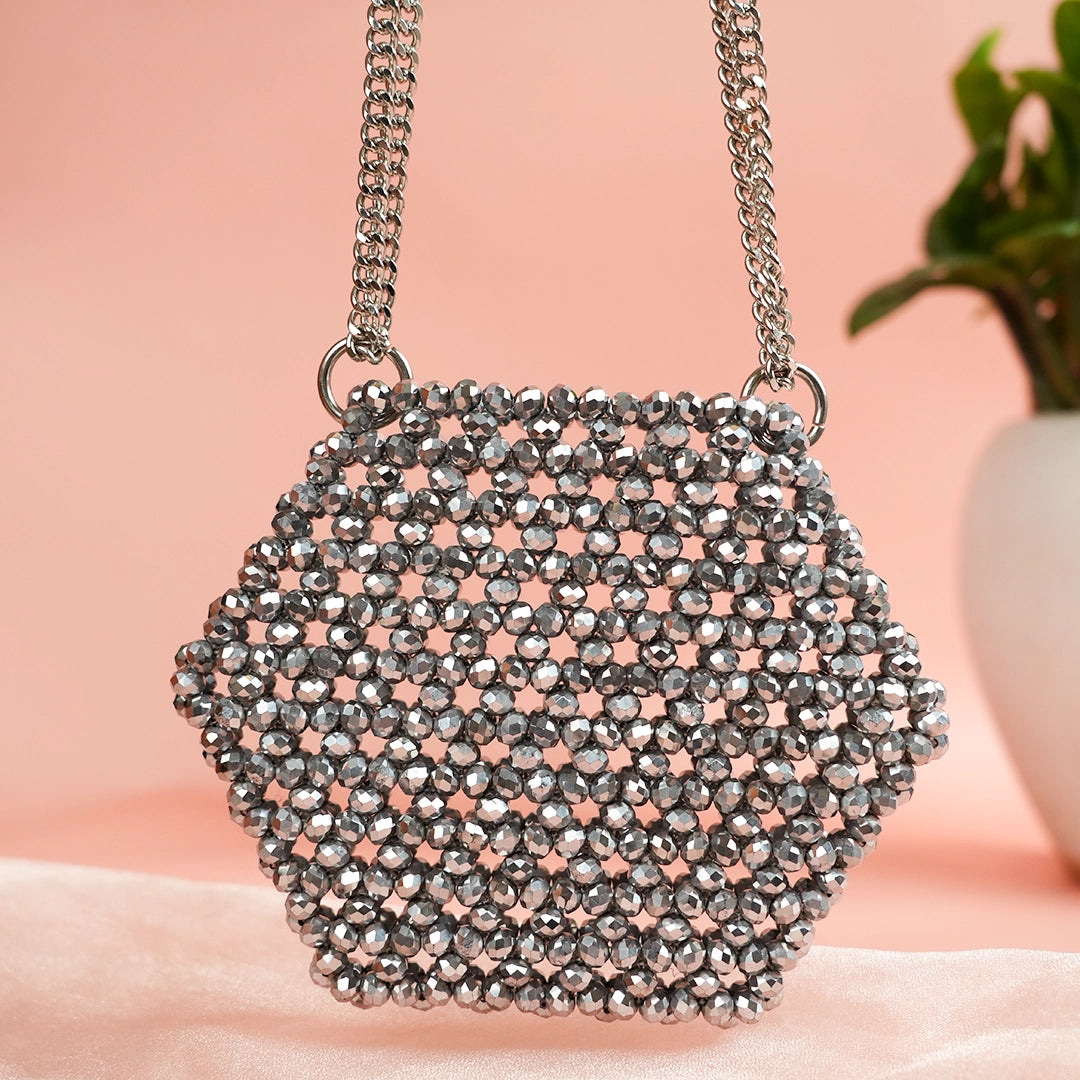 Hexagon Crystal Bag