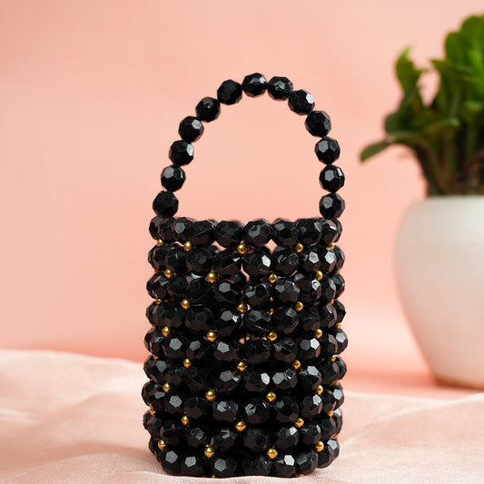 Black Bucket Bag