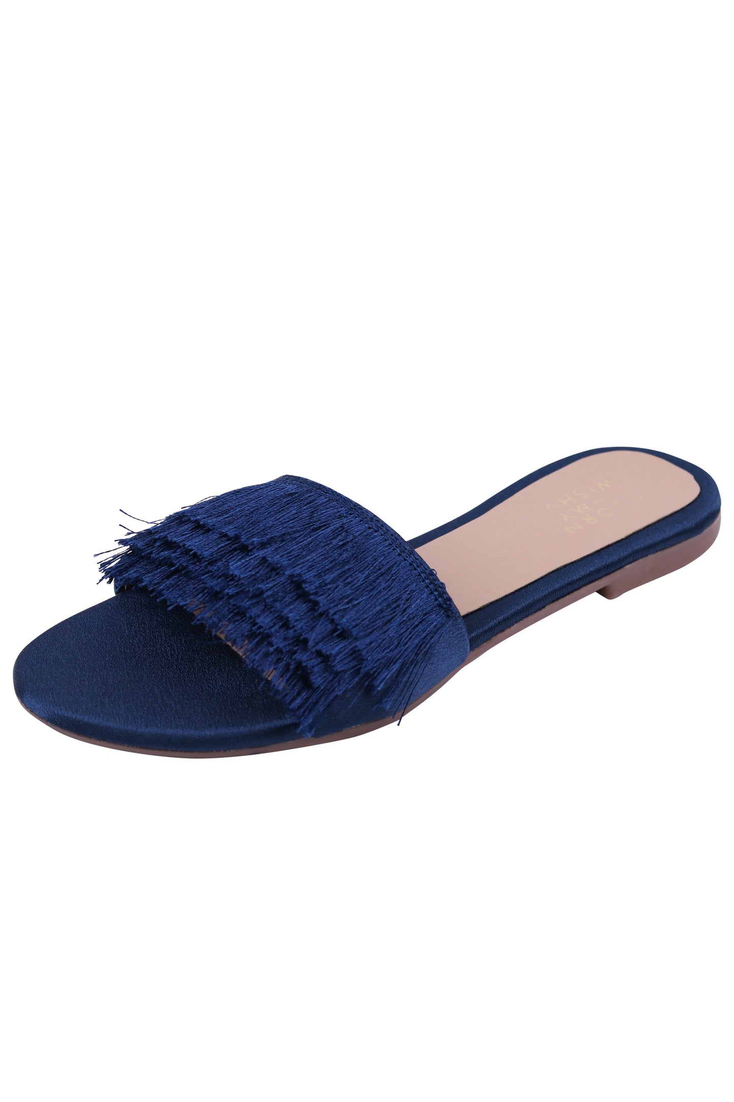 Blue Fringe Slides