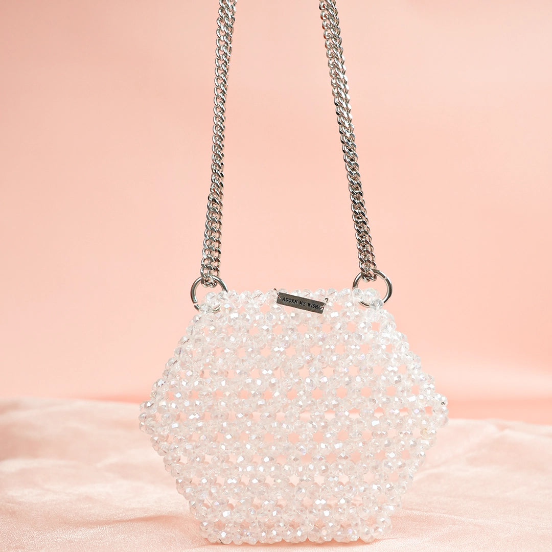 Hexagon Crystal Bag