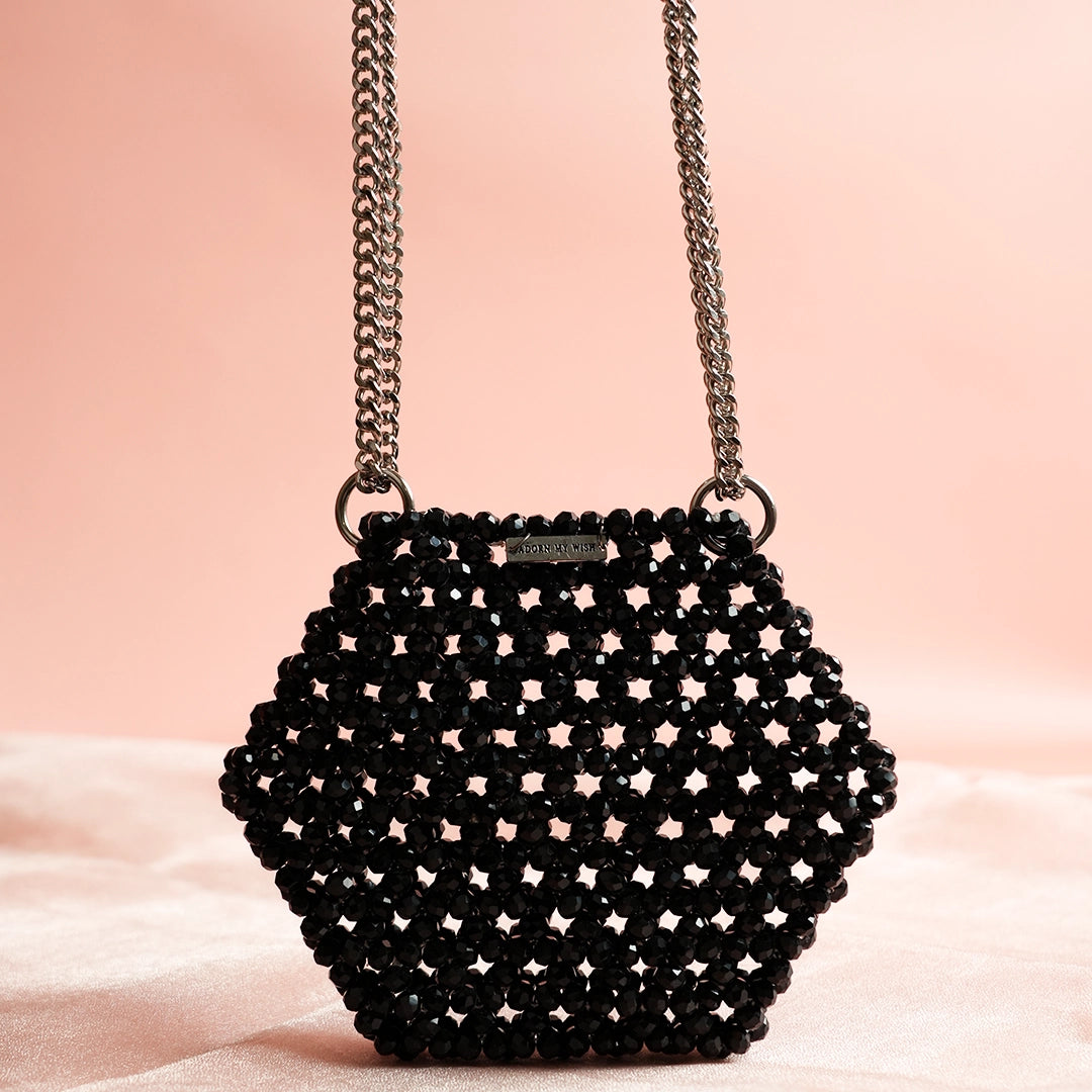 Hexagon Crystal Bag