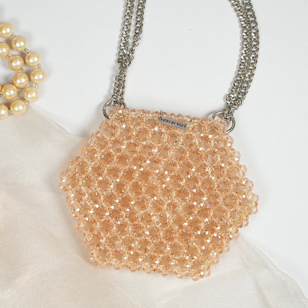 Hexagon Crystal Bag