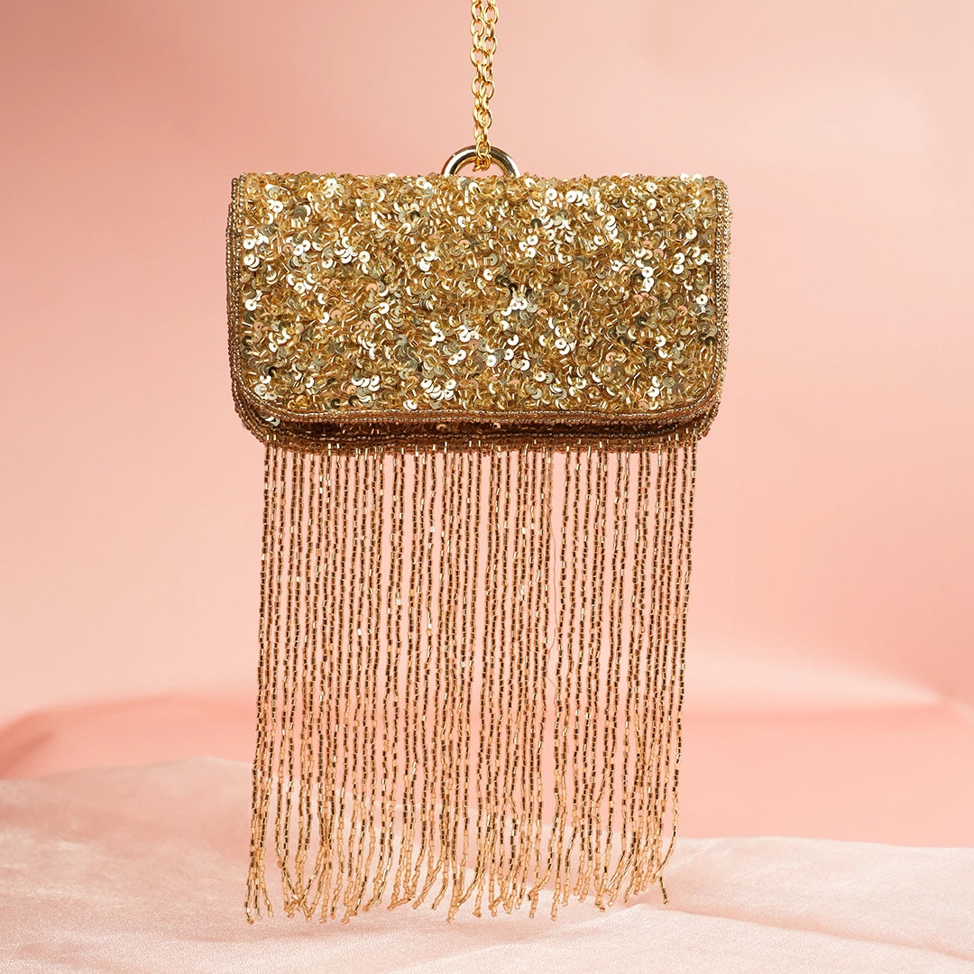 Gold Bling Bag