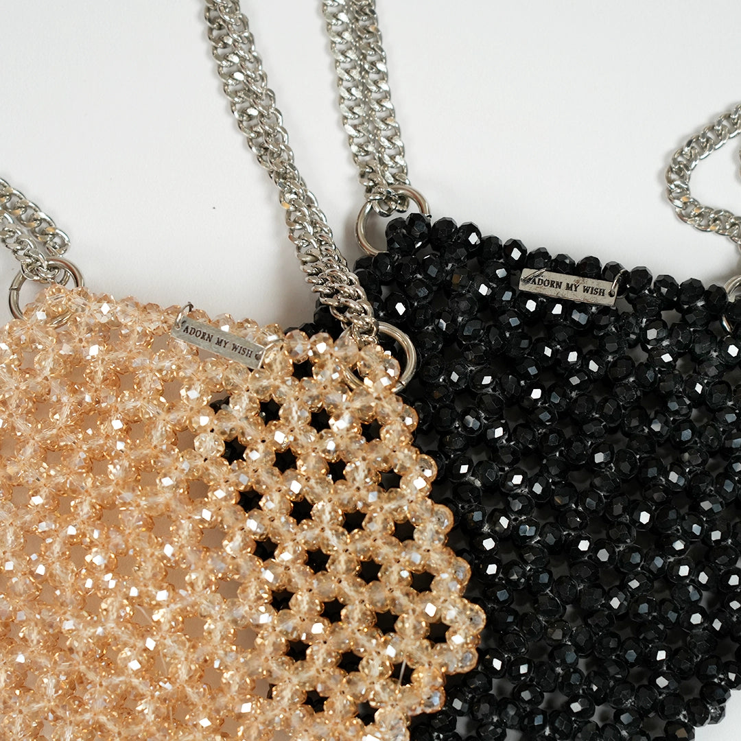 Hexagon Crystal Bag