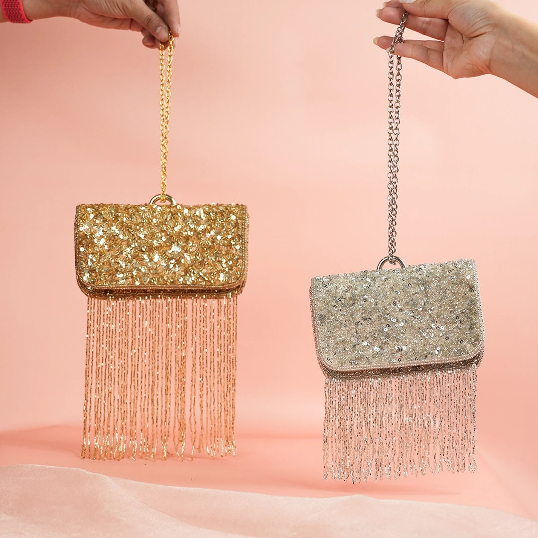 Gold Bling Bag