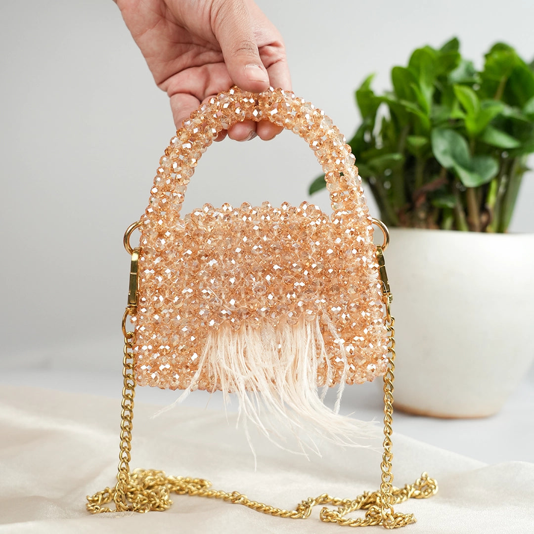 Gold mini bag online