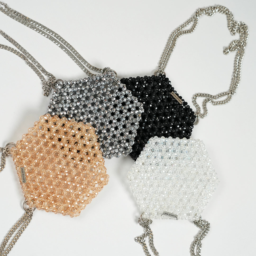 Hexagon Crystal Bag