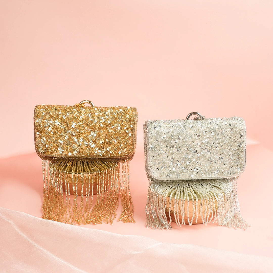 Gold Bling Bag Adorn My Wish