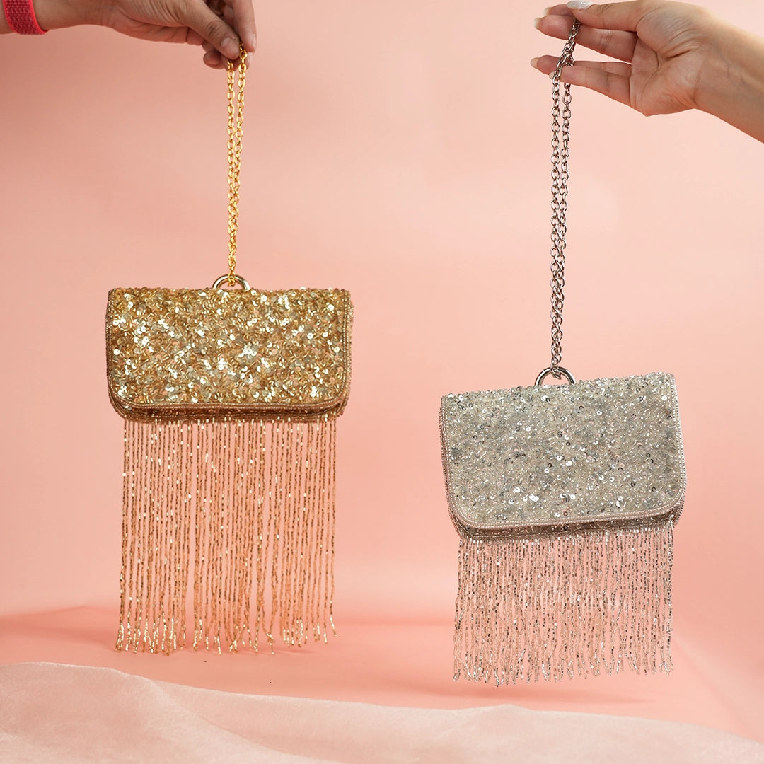 Silver Bling Bag