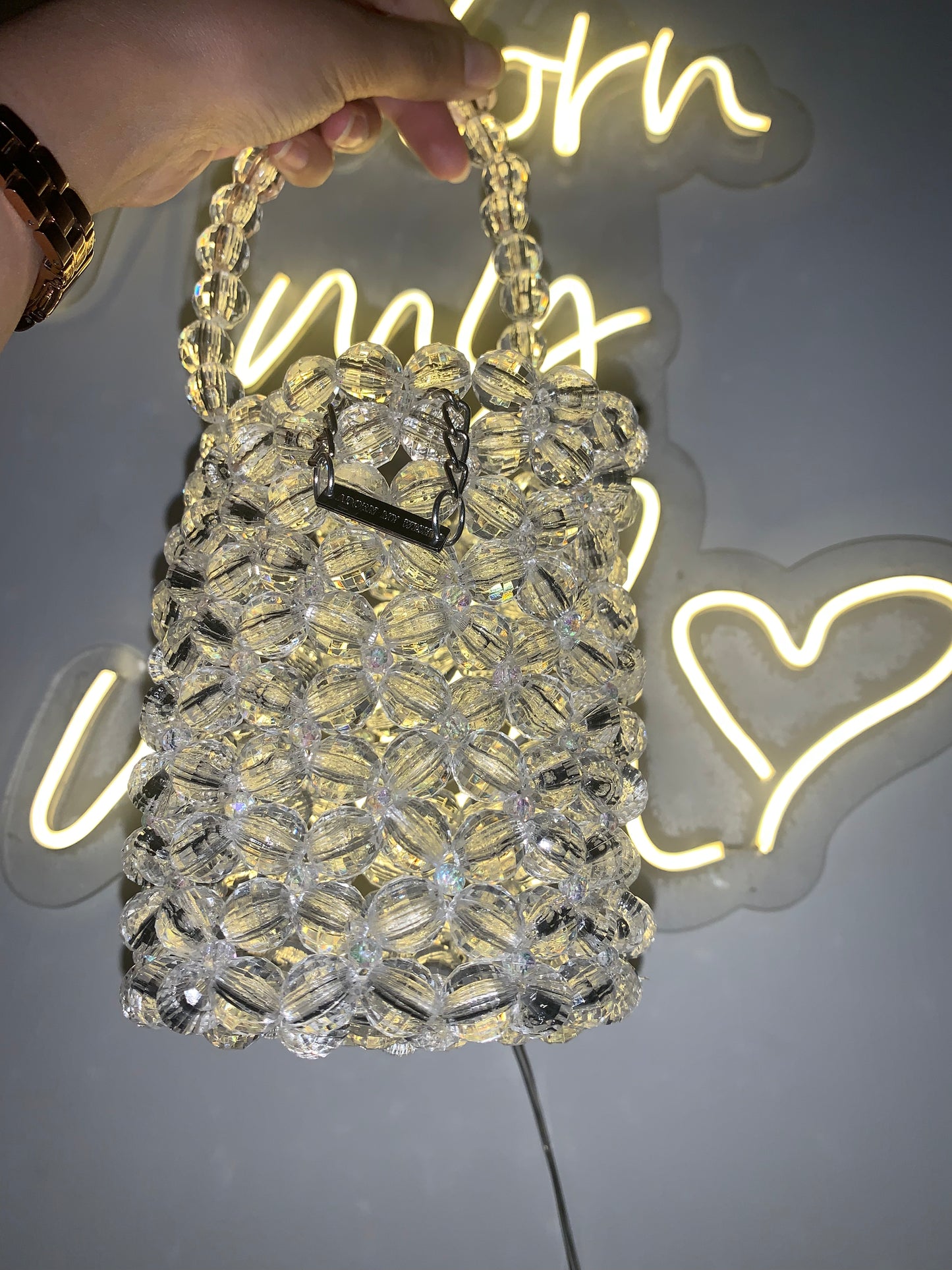 Transparent Bucket Bag