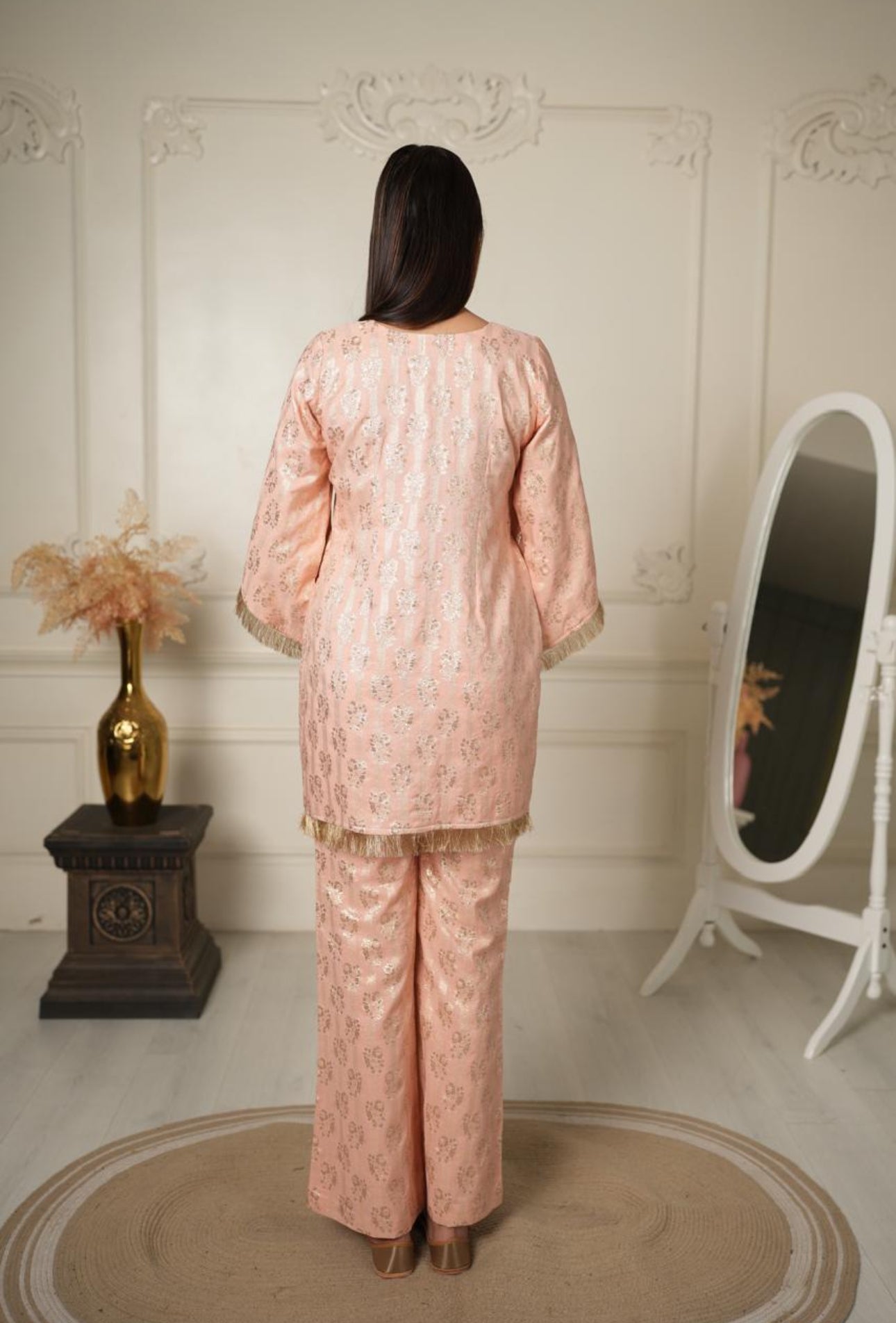 Begum Peach Co-Ord Set