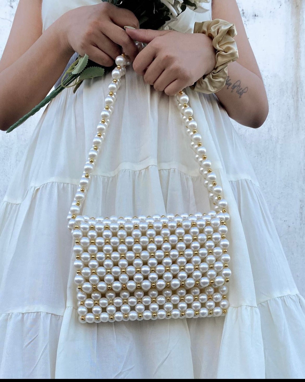 Pearl Shoulder Bag