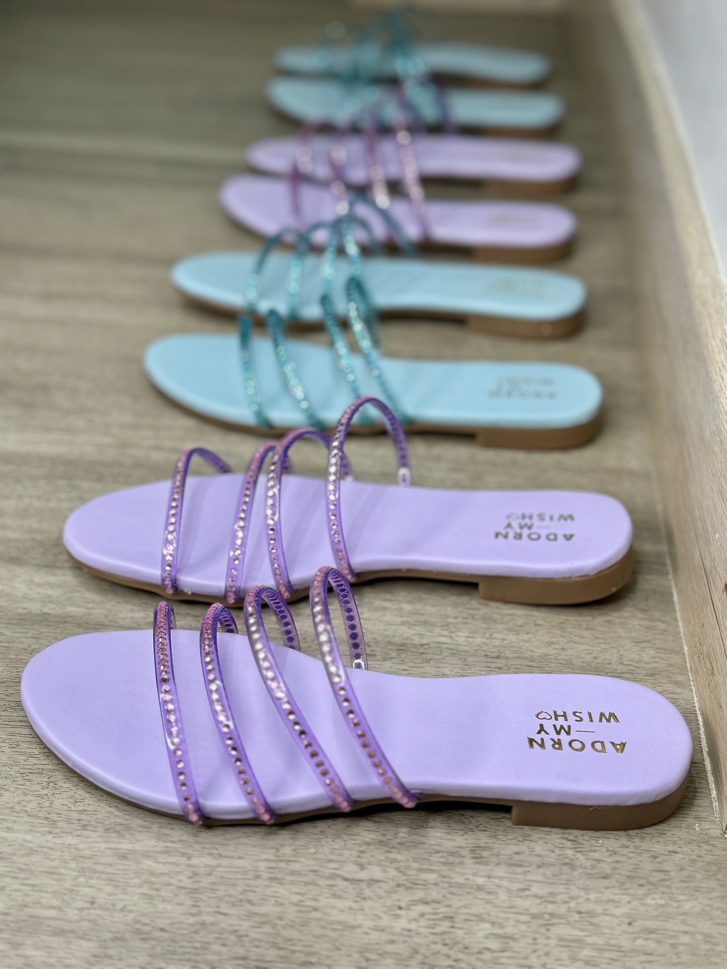 Colour Pop Slides in Lilac