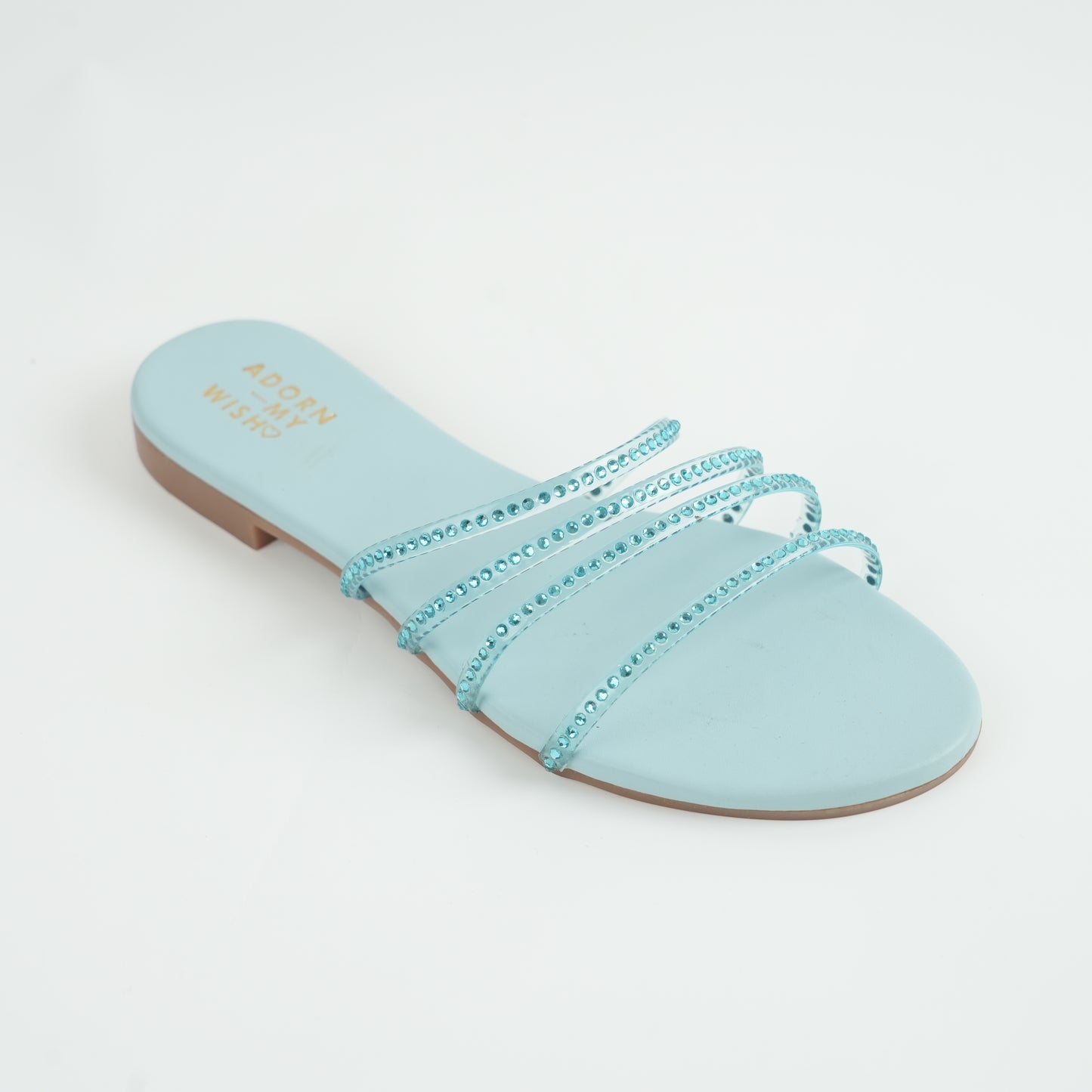 Colour Pop Slides in Baby Blue