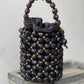 Black Bucket Bag