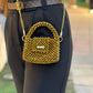 Gold Crystal Mini Bag
